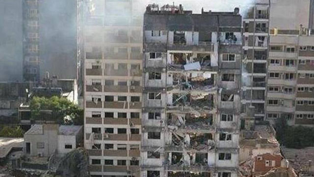 Explosión en Rosario.