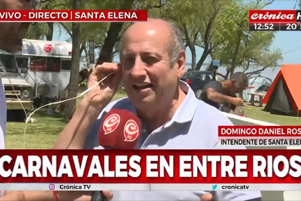 Santa Elena se muestra en Crónica TV