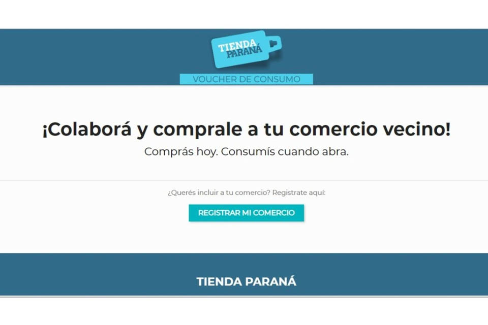 “Tienda virtual” para la economía local