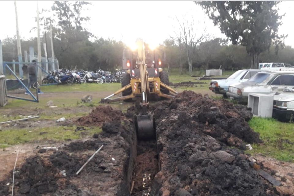 Reparaciones en redes de agua potable y cloacas