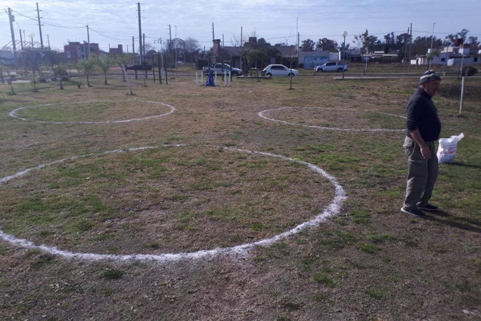 Habilitan algunos parques y paseos