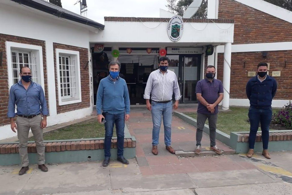 Visita a localidad de San Gustavo
