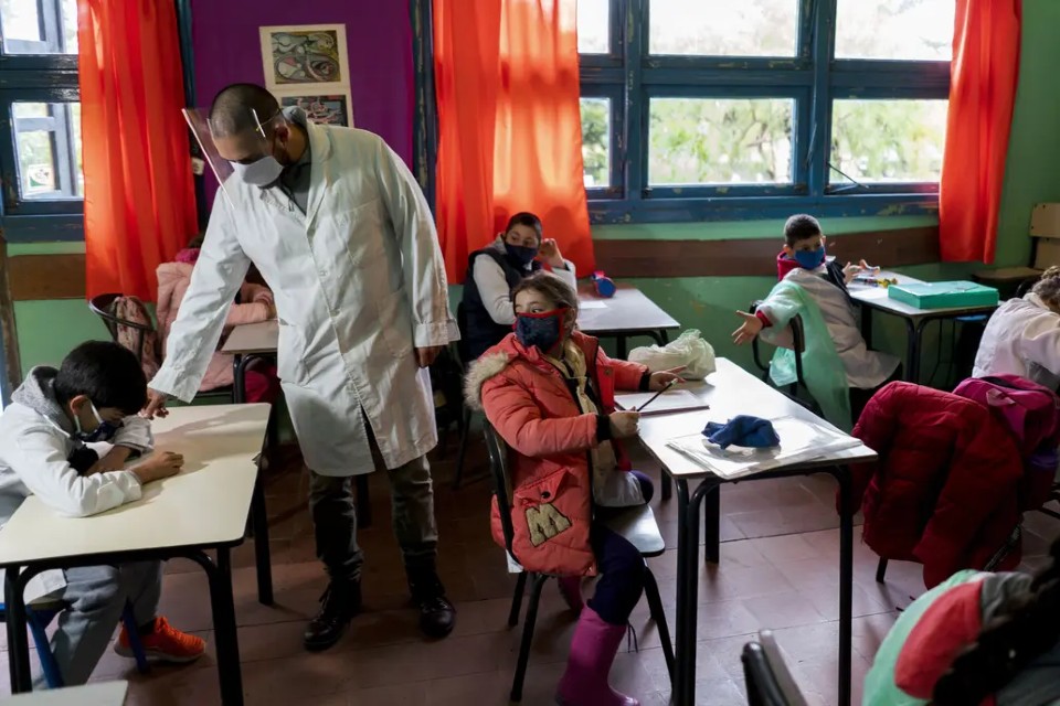 aula coronavirus educacion