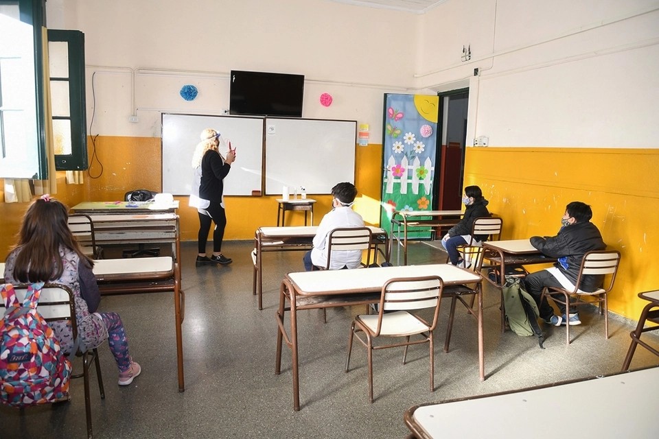 clase aula educacion