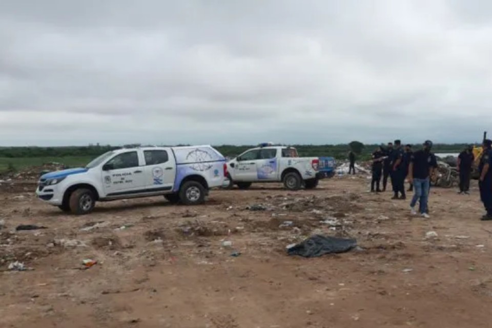 hallazgo cuerpo parana policia