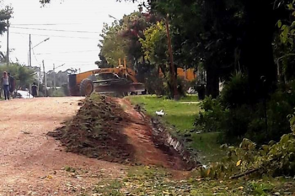 Continúa el trabajo de acondicionamiento de calles