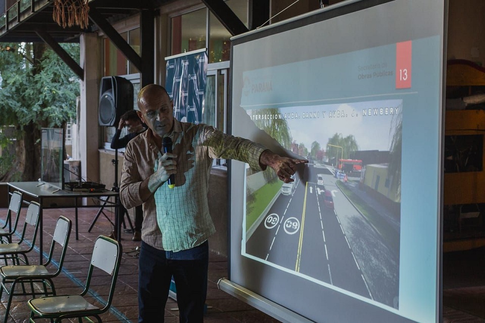 Presentan el proyecto para la obra integral en calle Zanni