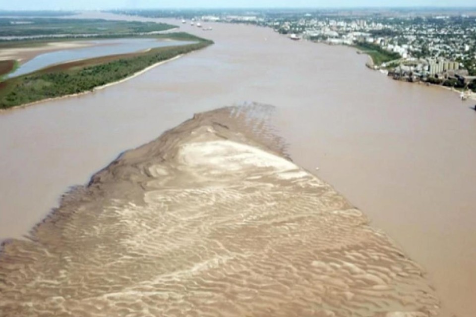 bajante rio parana