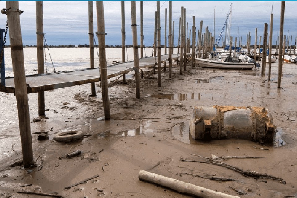 bajante historica rio parana