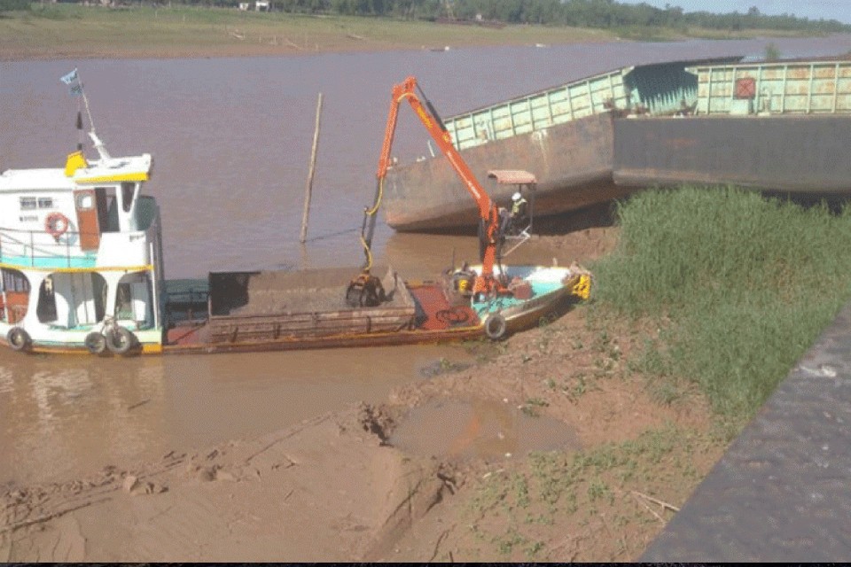 bajante rio parana