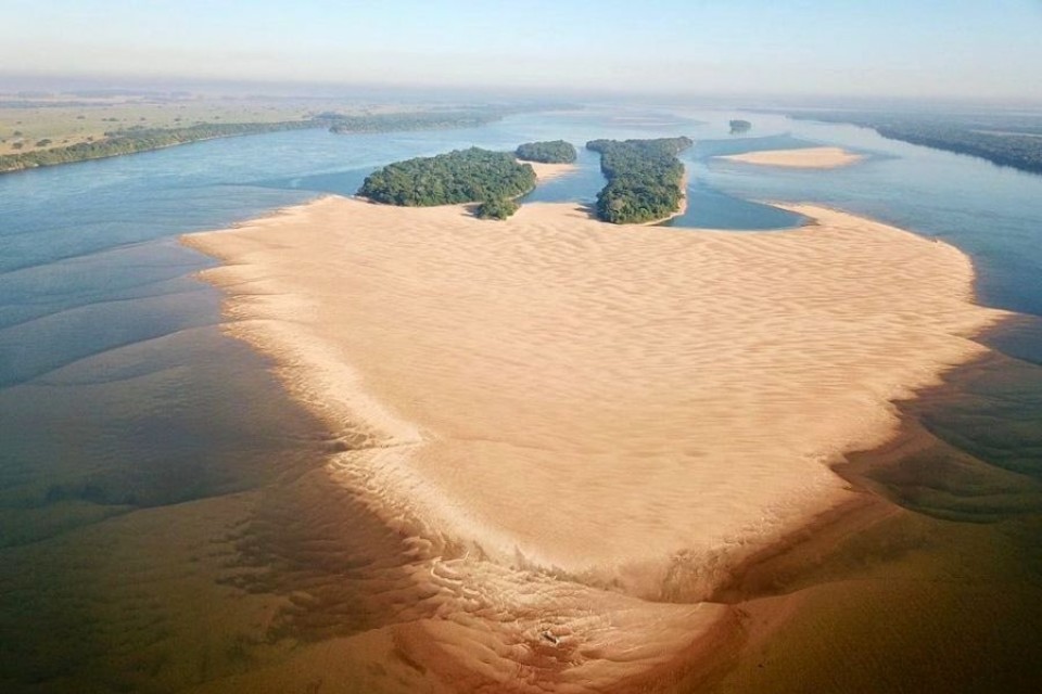 bajante rio parana