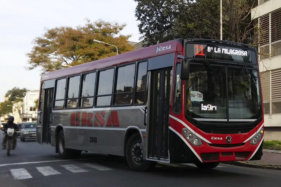 Las nuevas tarifas del transporte urbano en Paraná