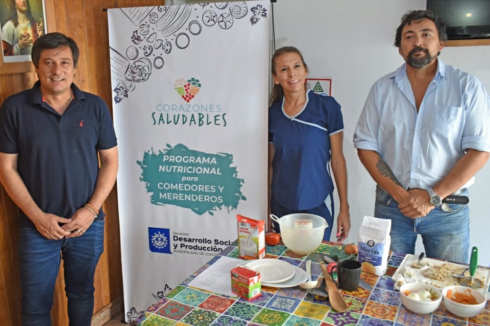 Se realizó el primer taller de alimentación saludable