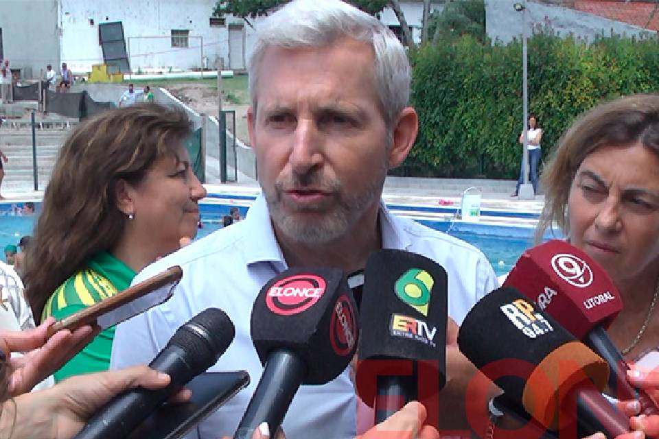 Frigerio: “Se transparentó la situación por la falta de recursos”