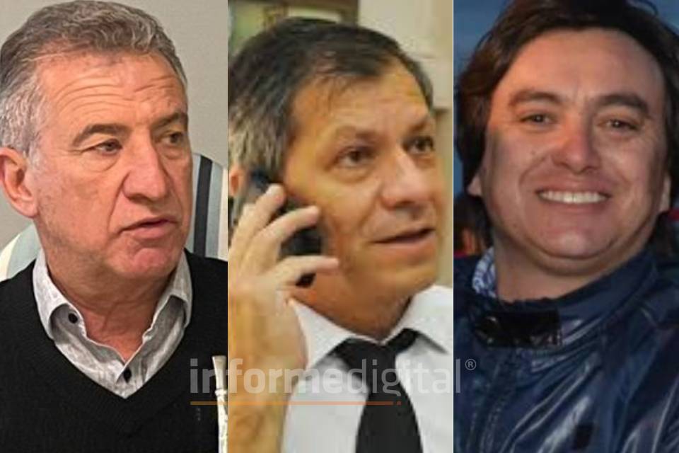 Urribarri, Báez y Aguilera.